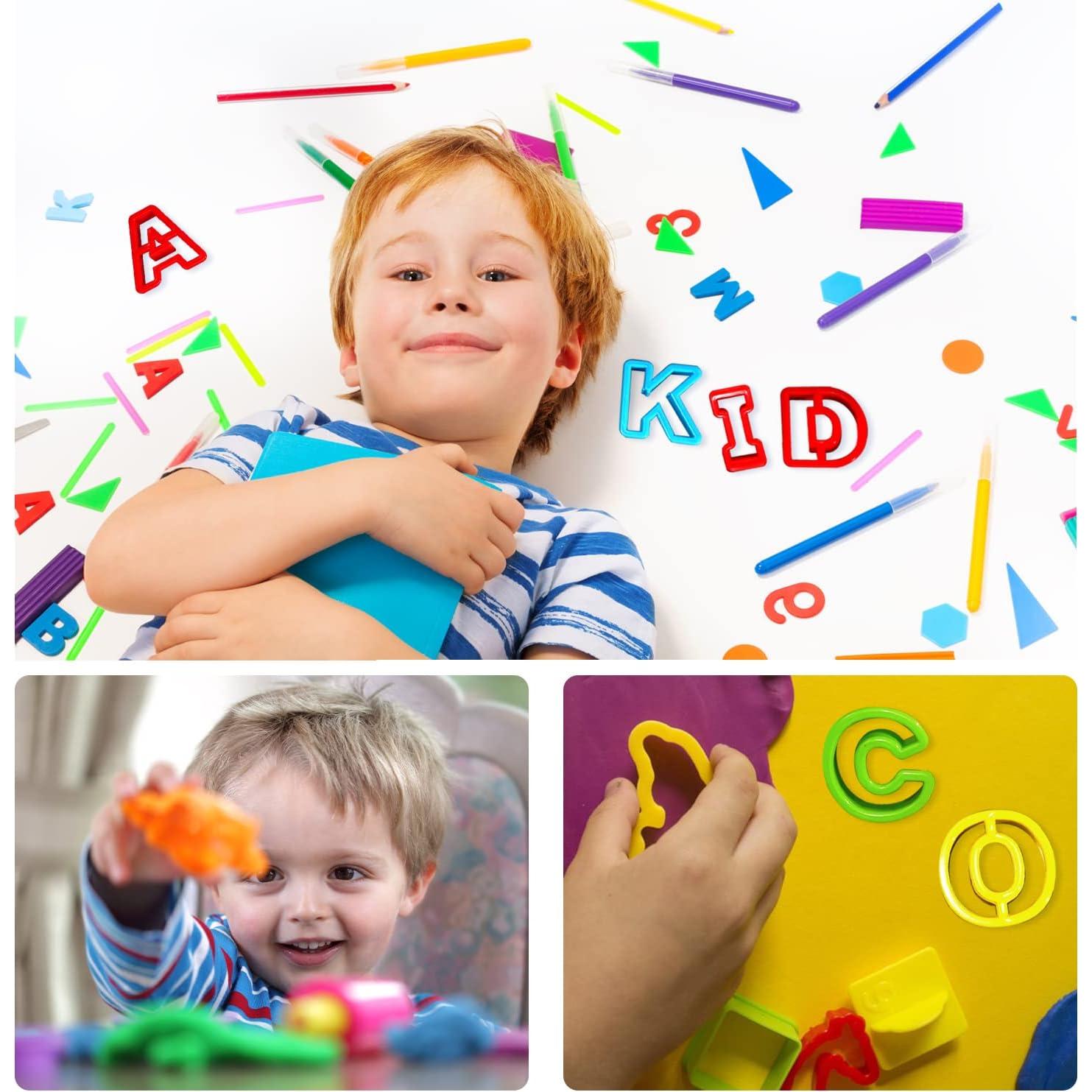 Kit Cortadores de Masa Letras Mayúsculas RIMOBUL 26 Piezas