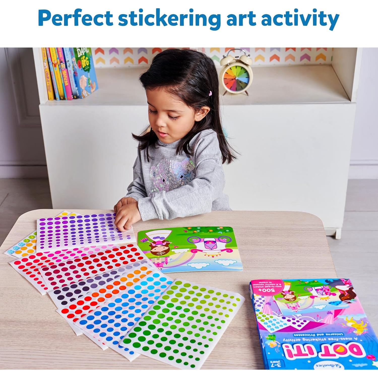 Kit de Arte con Stickers Skillmatics Unicornios y Princesas