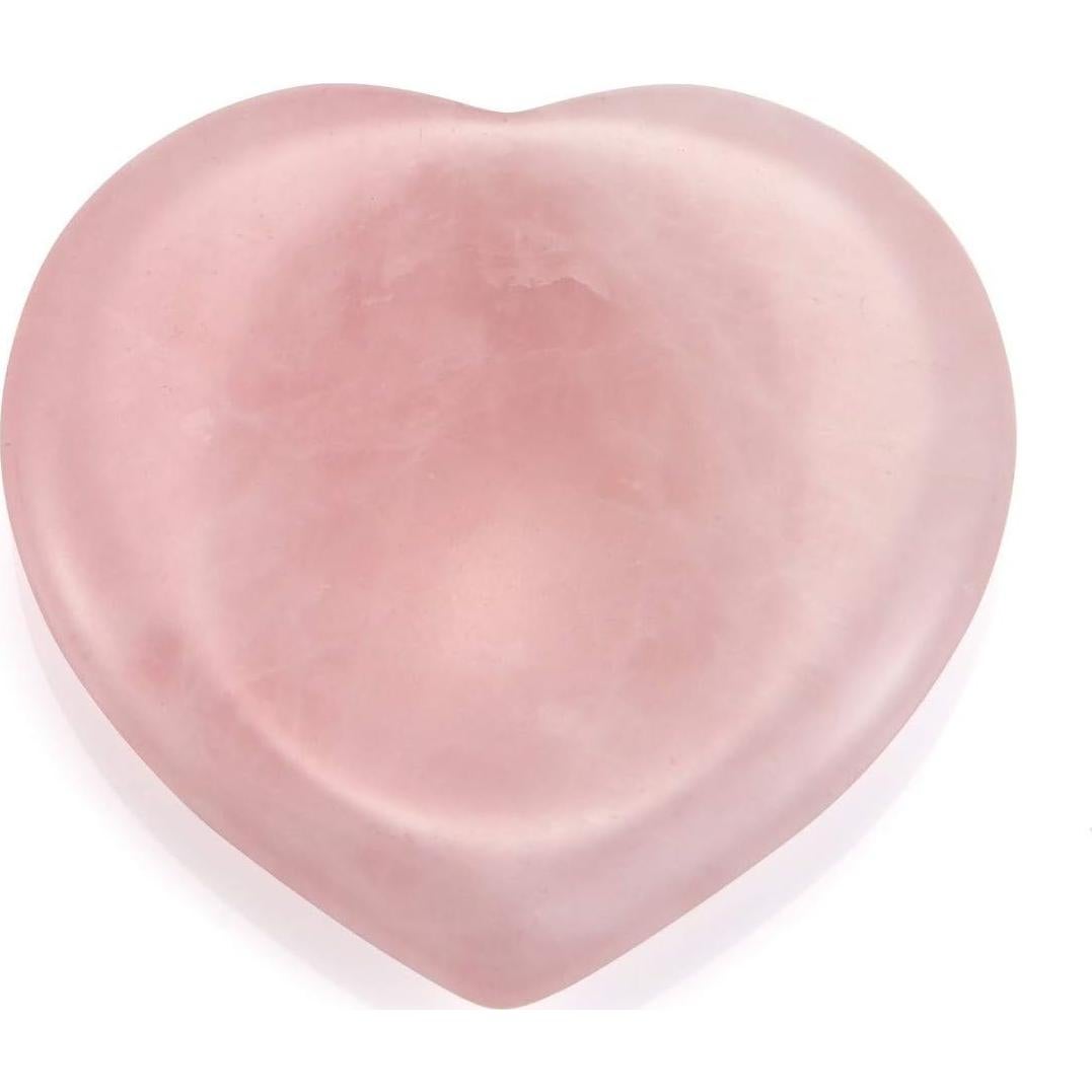 Piedra de Preocupación Cristal de Cuarzo Rosa Jovivi 3.81 cm