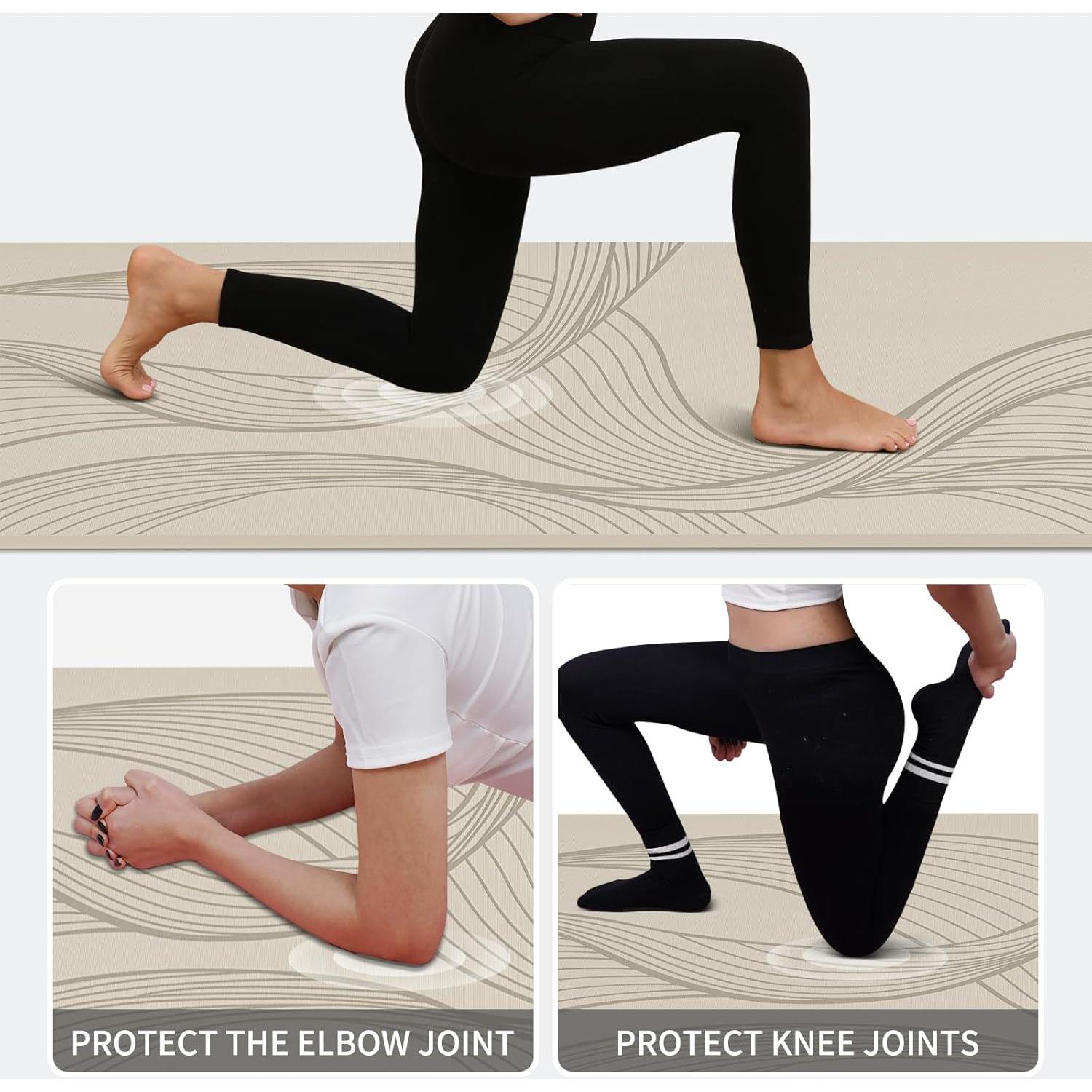 Alfombrilla de Yoga PAIDU Grande 182.88x91.44 cm Antideslizante