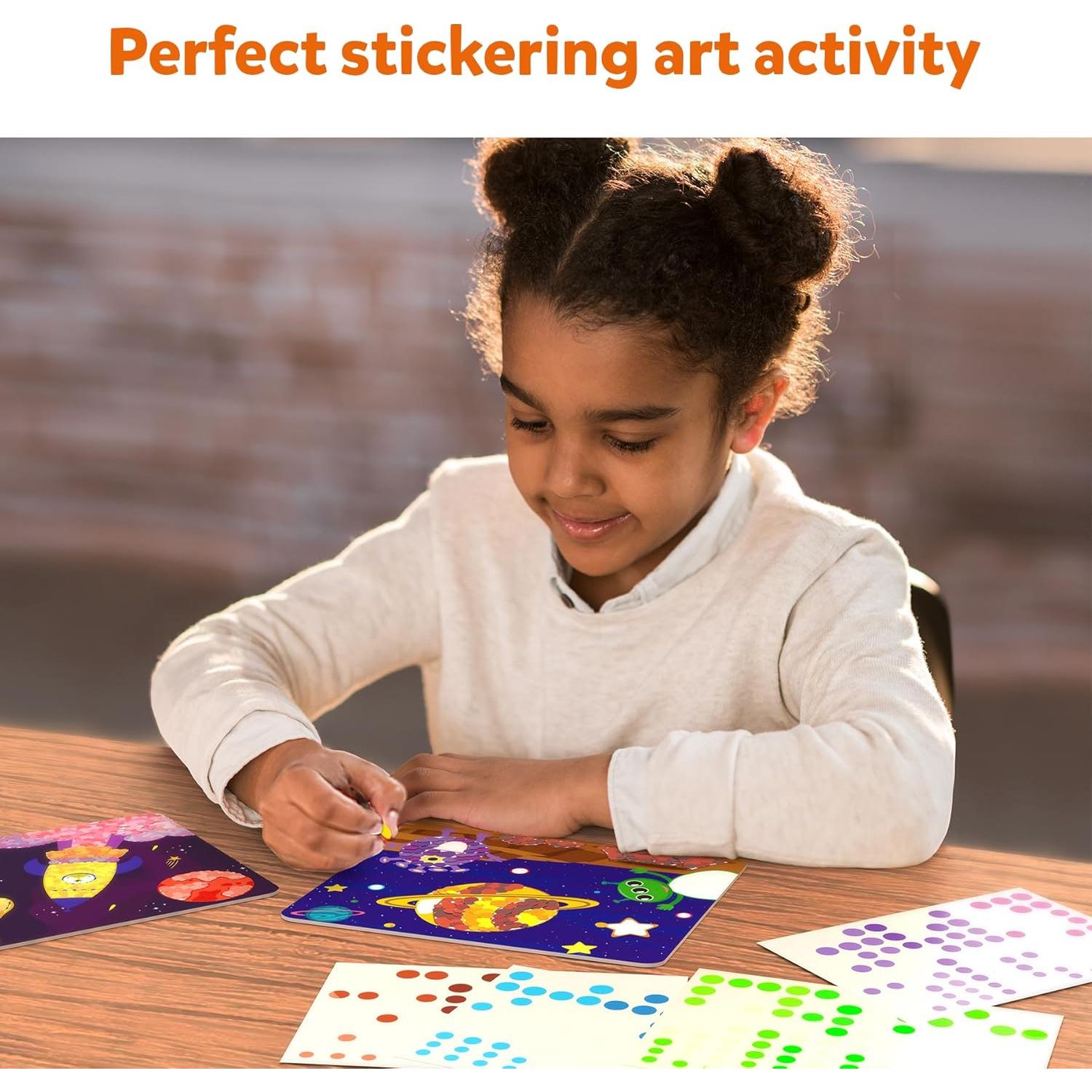 Kit de Arte Espacial Skillmatics - 500 Stickers para Niños
