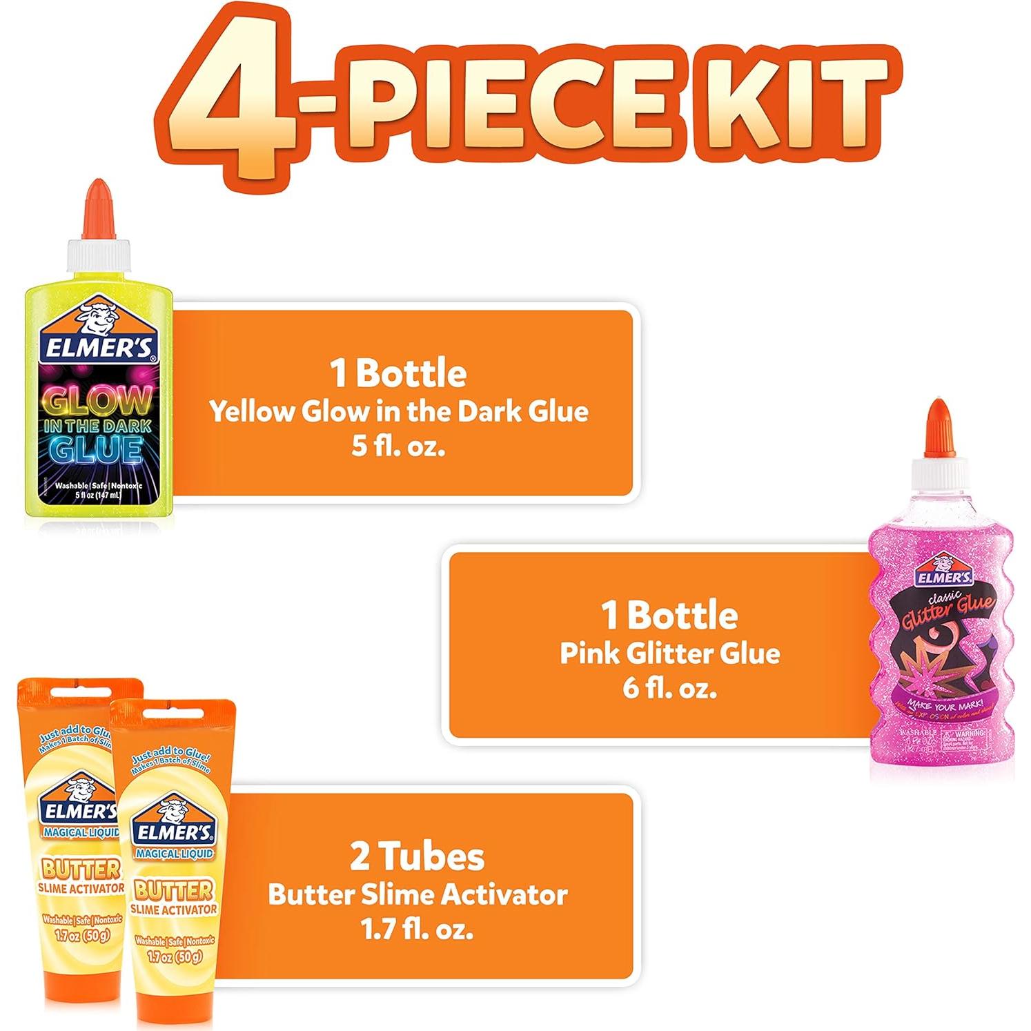 Kit de Slime de Mantequilla Elmer's con Pegamento Brillante