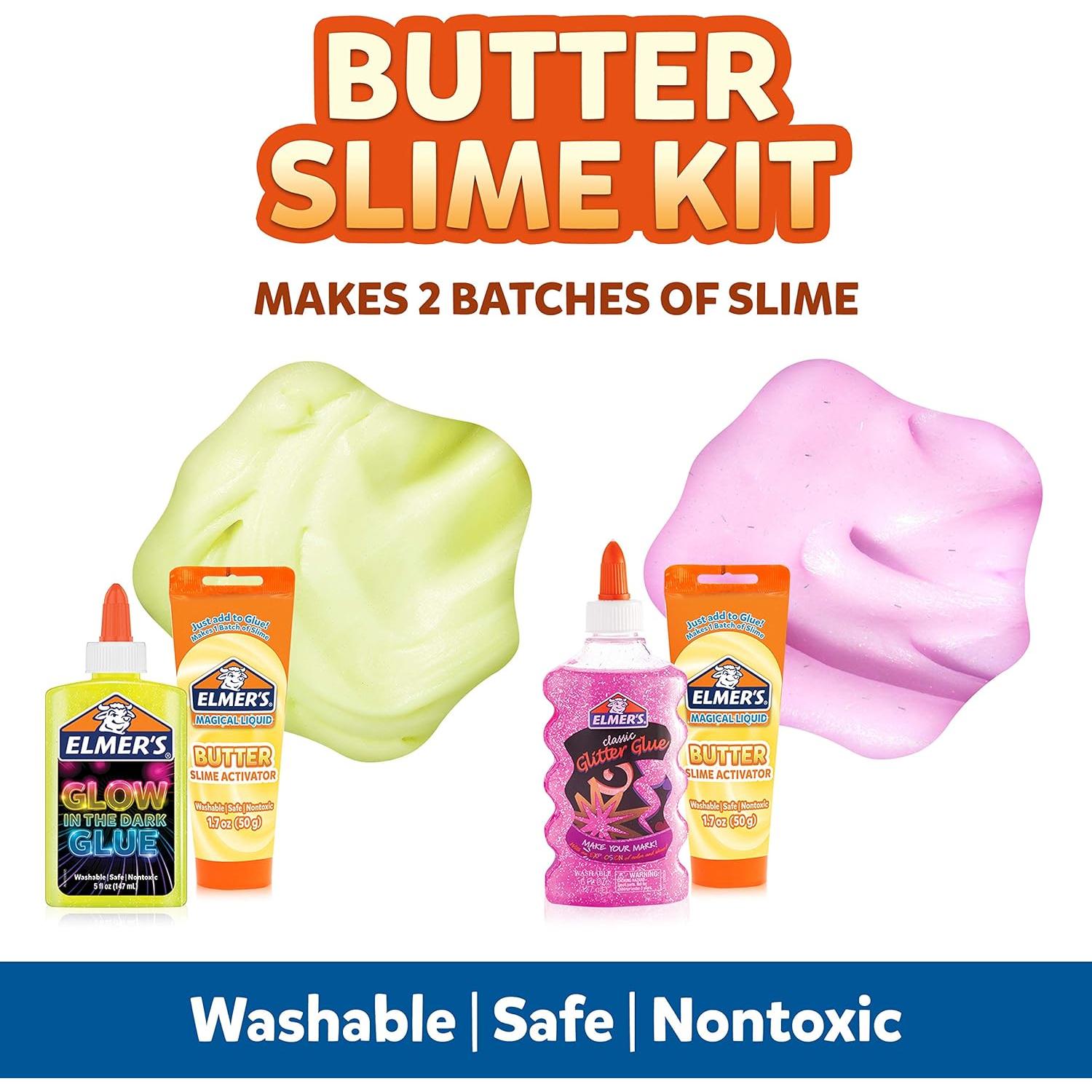 Kit de Slime de Mantequilla Elmer's con Pegamento Brillante