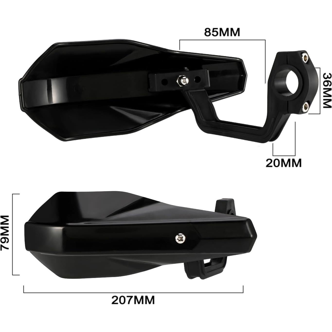 Guardas de Manos Universales Wacece para ATV y Dirt Bike 22mm 28mm