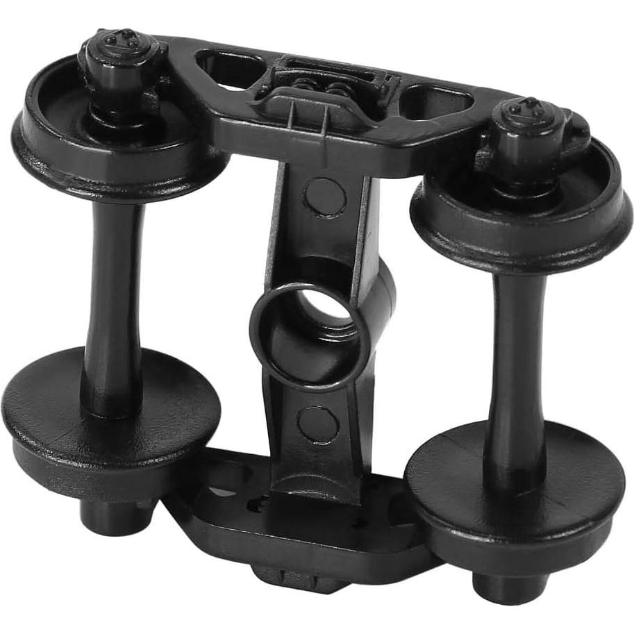12pcs Bogies de Plástico Evemodel Escala HO Accesorios
