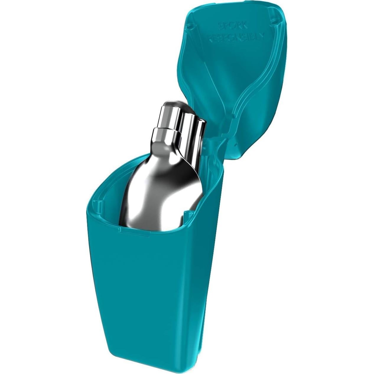 Cuchara Tenedor Plegable Final Straw de Acero Inoxidable