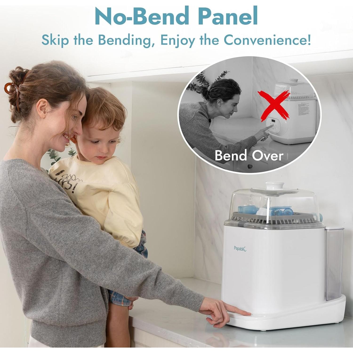 Lavadora y Esterilizador de Biberones Papablic Pro 4 en 1