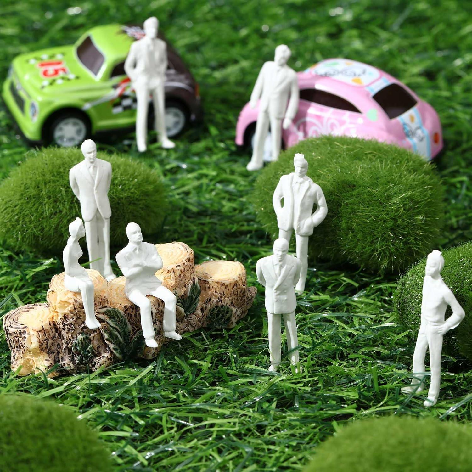 Figuras Miniatura 50 Pcs Namalu Escala 1:50 Blancas