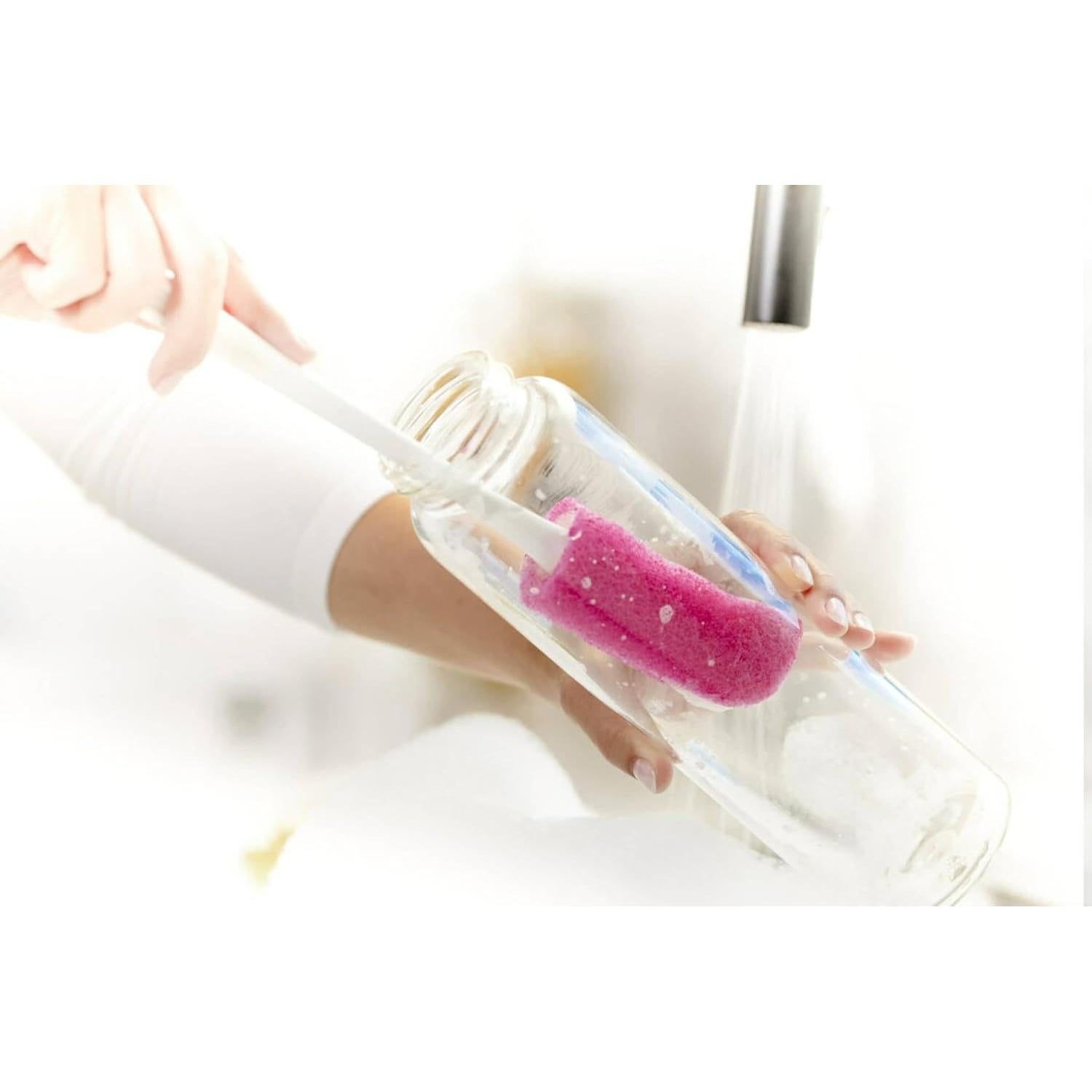 Limpiador de Botellas Scotch-Brite 507, Seguro para Vidrio y Plástico