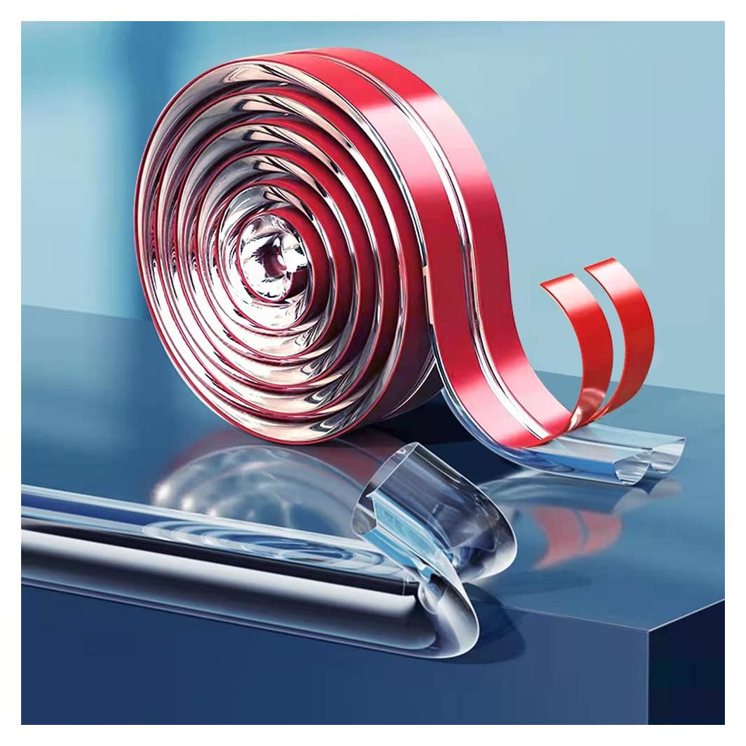 Protector de Esquinas BtlBee 2m Silicona Transparente 1.5x1.5cm