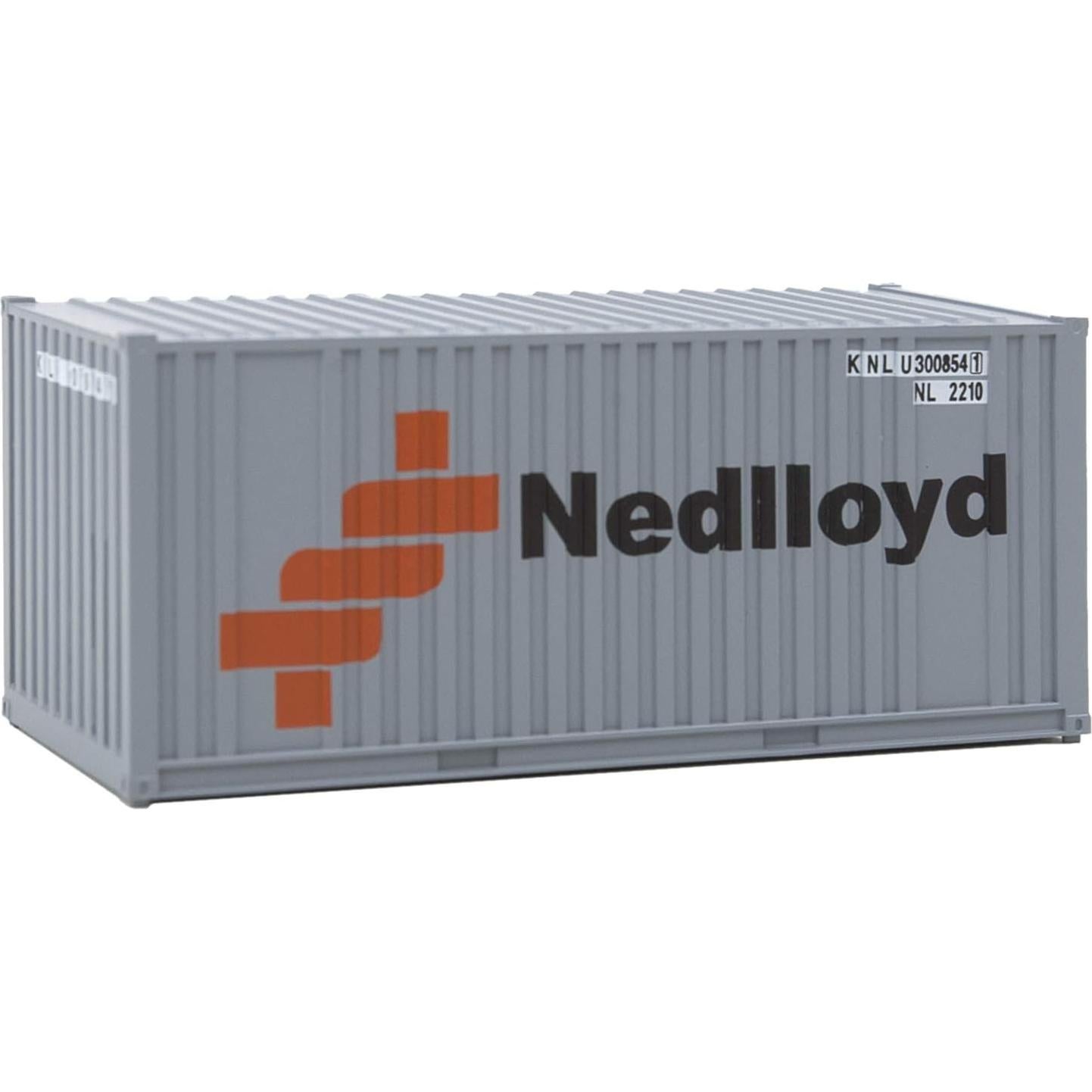 Contenedor Corrugado 20' HO Walthers Ned-Lloyd 949-8005