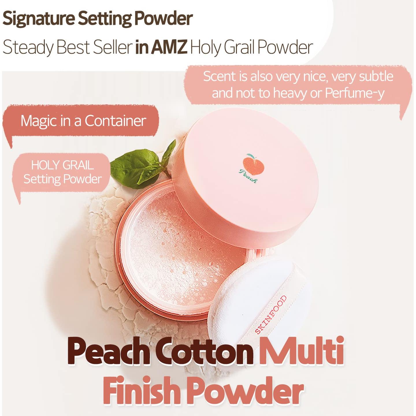 Polvo de Acabado SKINFOOD 5g - Control de Sebo Durazno