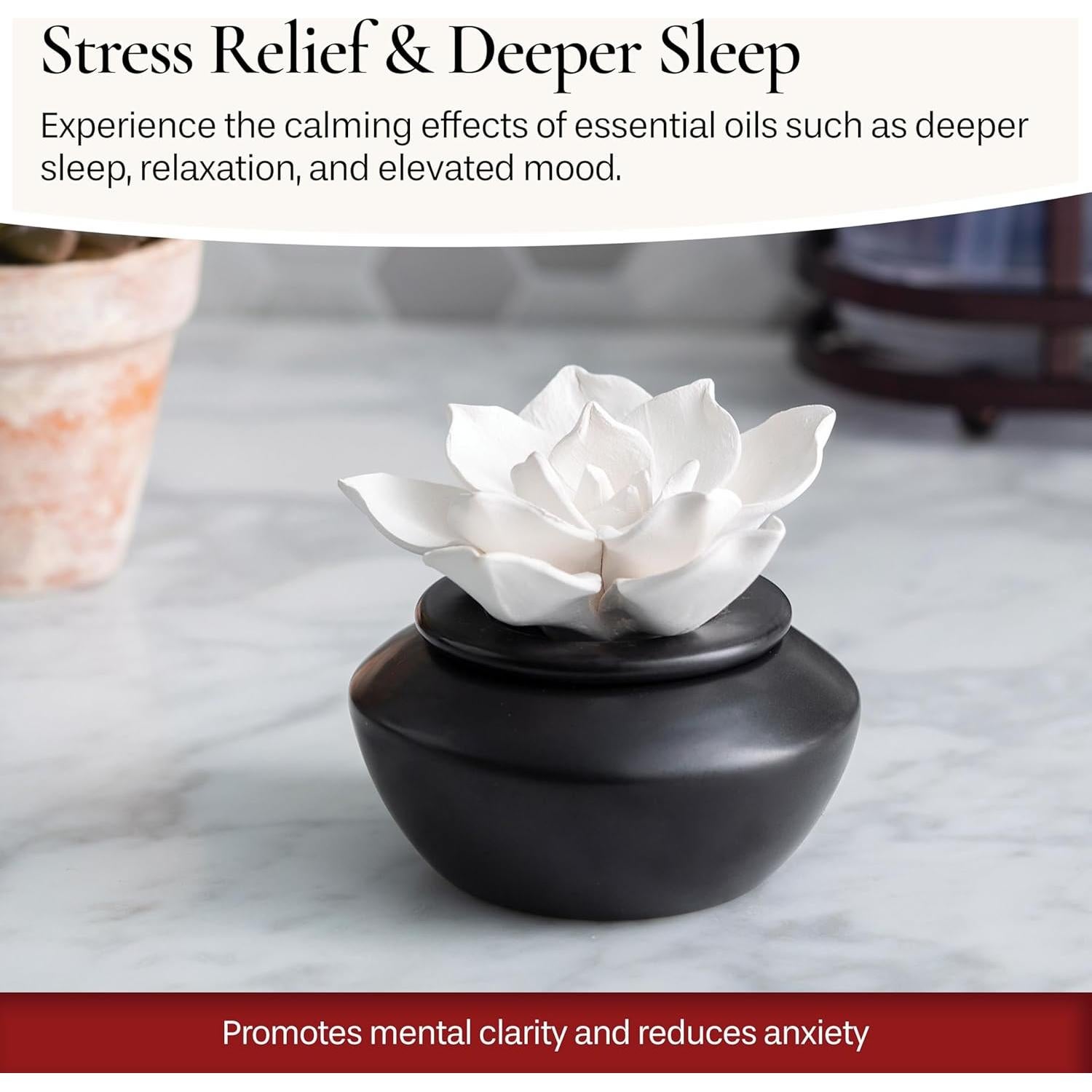 Difusor de Aceite Esencial Airomé PDGAR con 15ml Menta