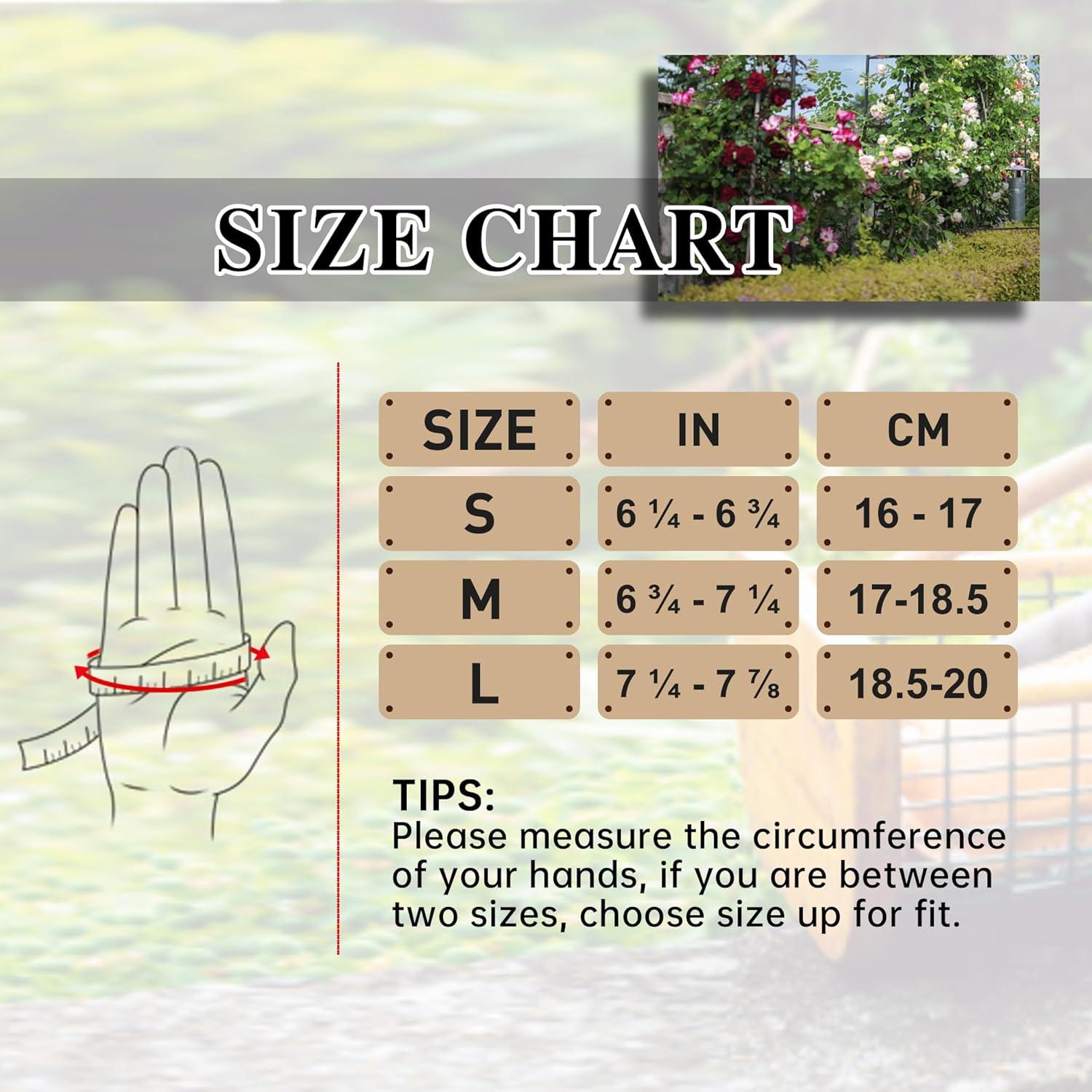 Guantes de Trabajo HLDD HANDLANDY para Mujeres - Cuero y Transpirables