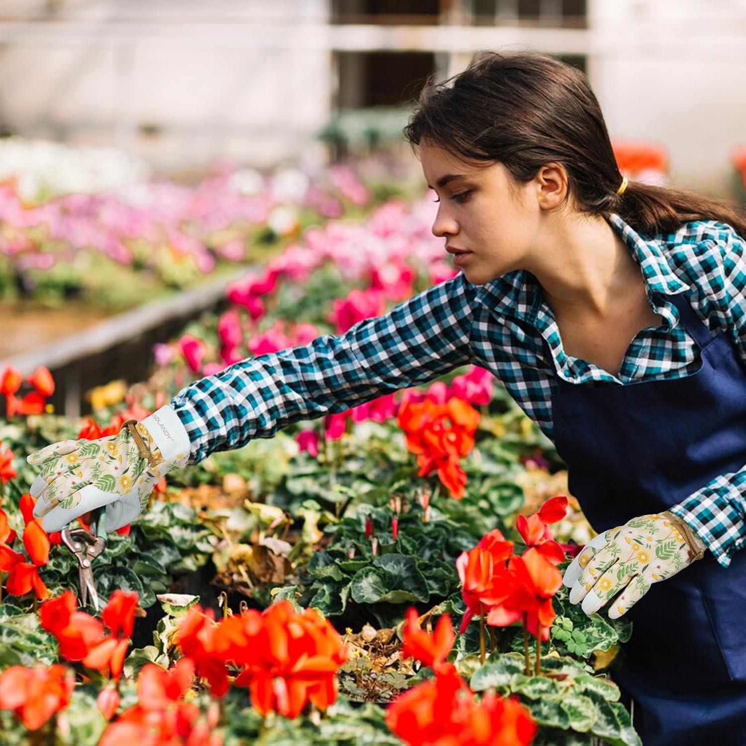Guantes de trabajo HLDD HANDLANDY para mujeres - Jardinería