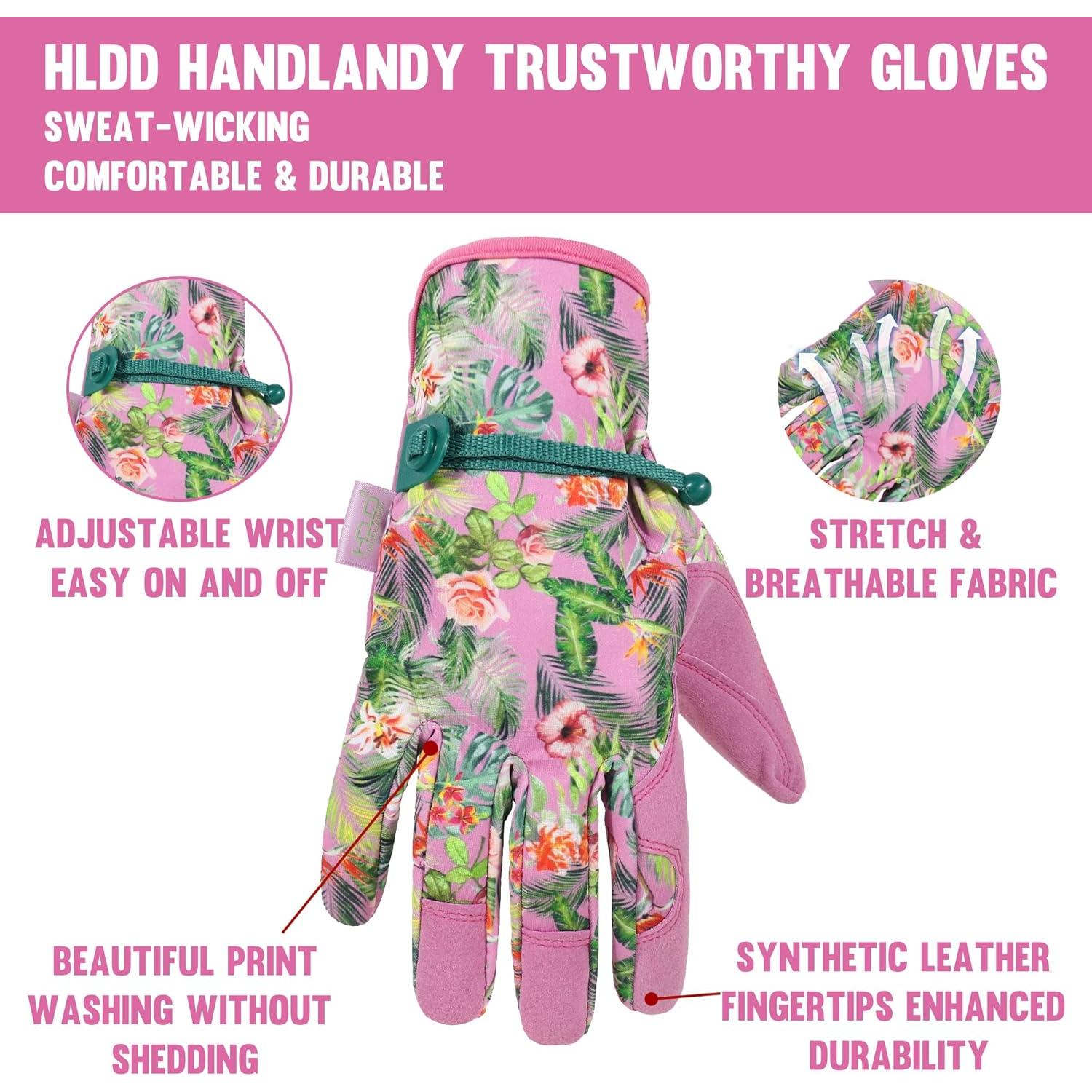 Guantes de Trabajo HLDD HANDLANDY para Mujeres - Jardinería y Mecánica