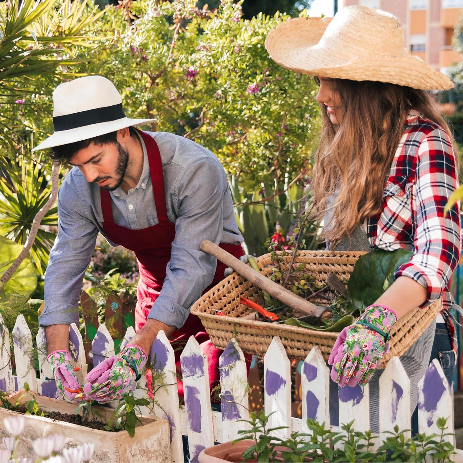 Guantes de Trabajo HLDD HANDLANDY para Mujeres - Jardinería y Mecánica