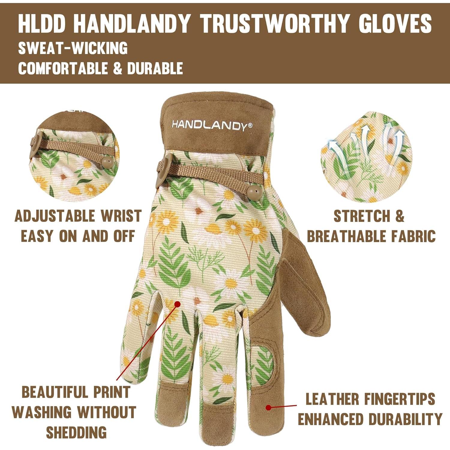 Guantes de trabajo HLDD HANDLANDY para mujeres - Jardinería