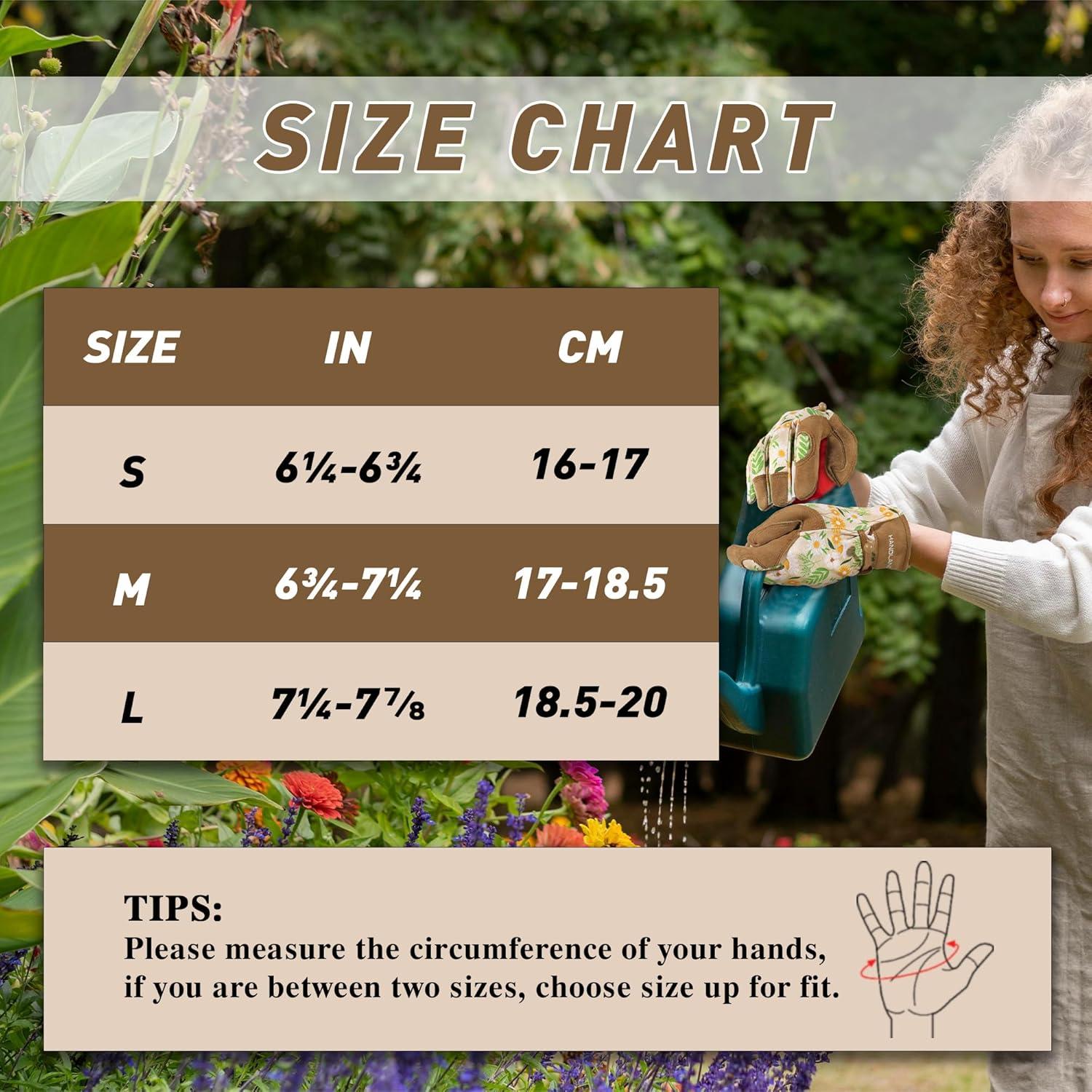 Guantes de trabajo HLDD HANDLANDY para mujeres - Jardinería