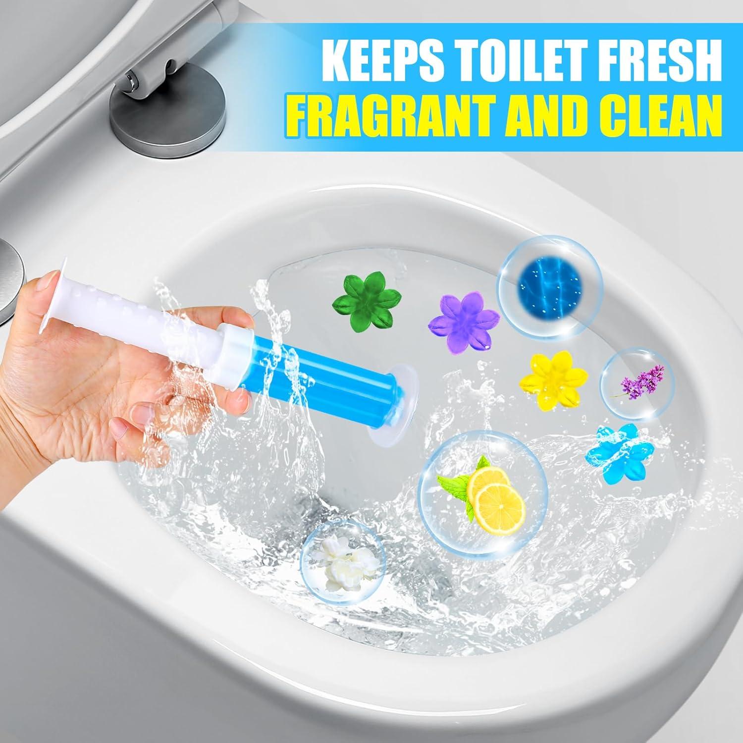 Paquete de 4 Gel para Inodoro AstrivixDD - 48 Sellos Fragancias