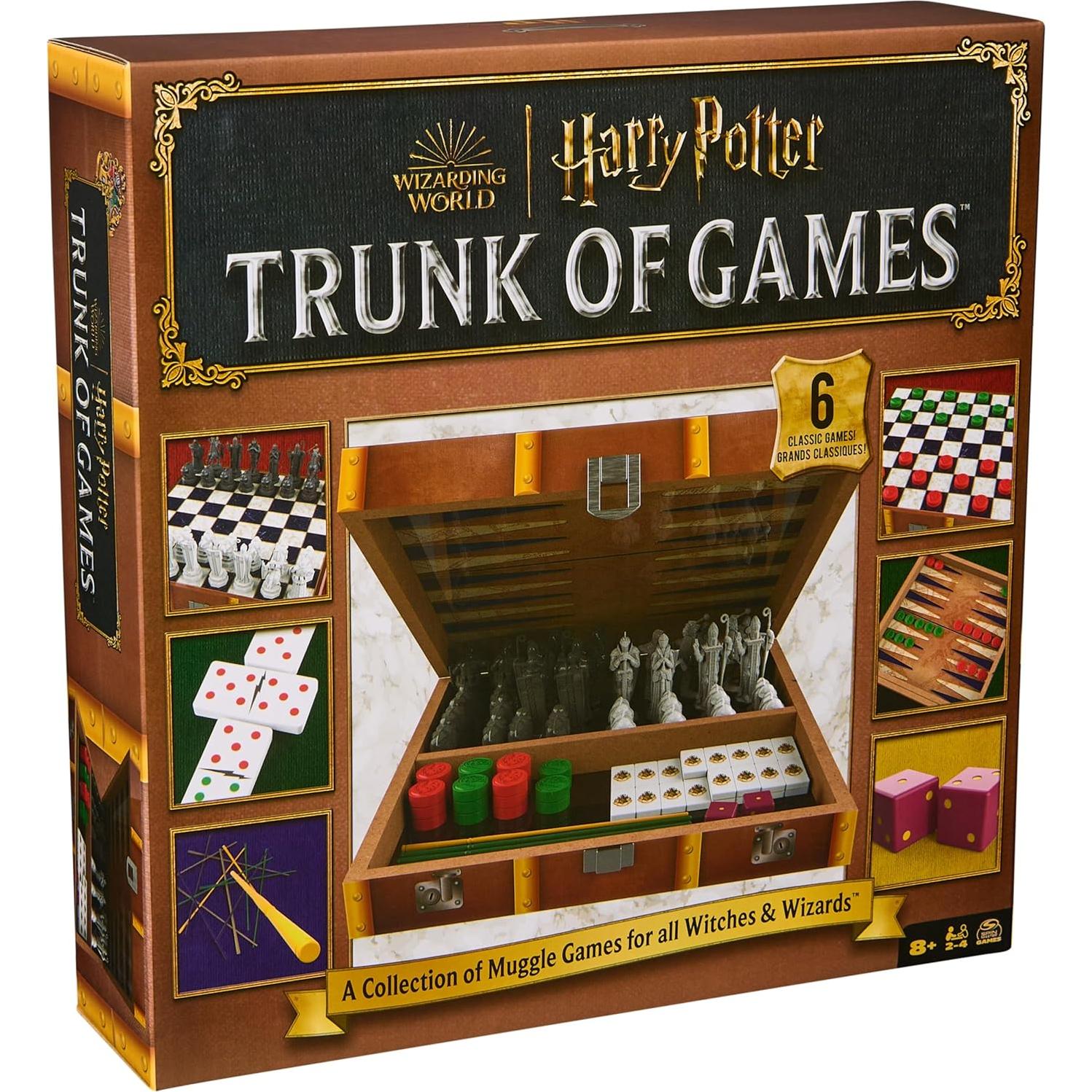Cofre de Juegos 6-en-1 Harry Potter Spin Master Madera