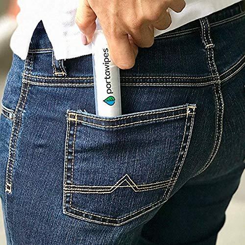 Toallitas Comprimidas Portawipes - Paquete de 50 con 5 Estuches