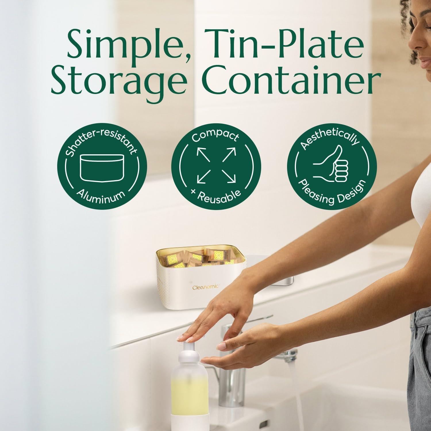 Tabletas Limpiadoras de Botellas Cleanomic - Paquete de 12