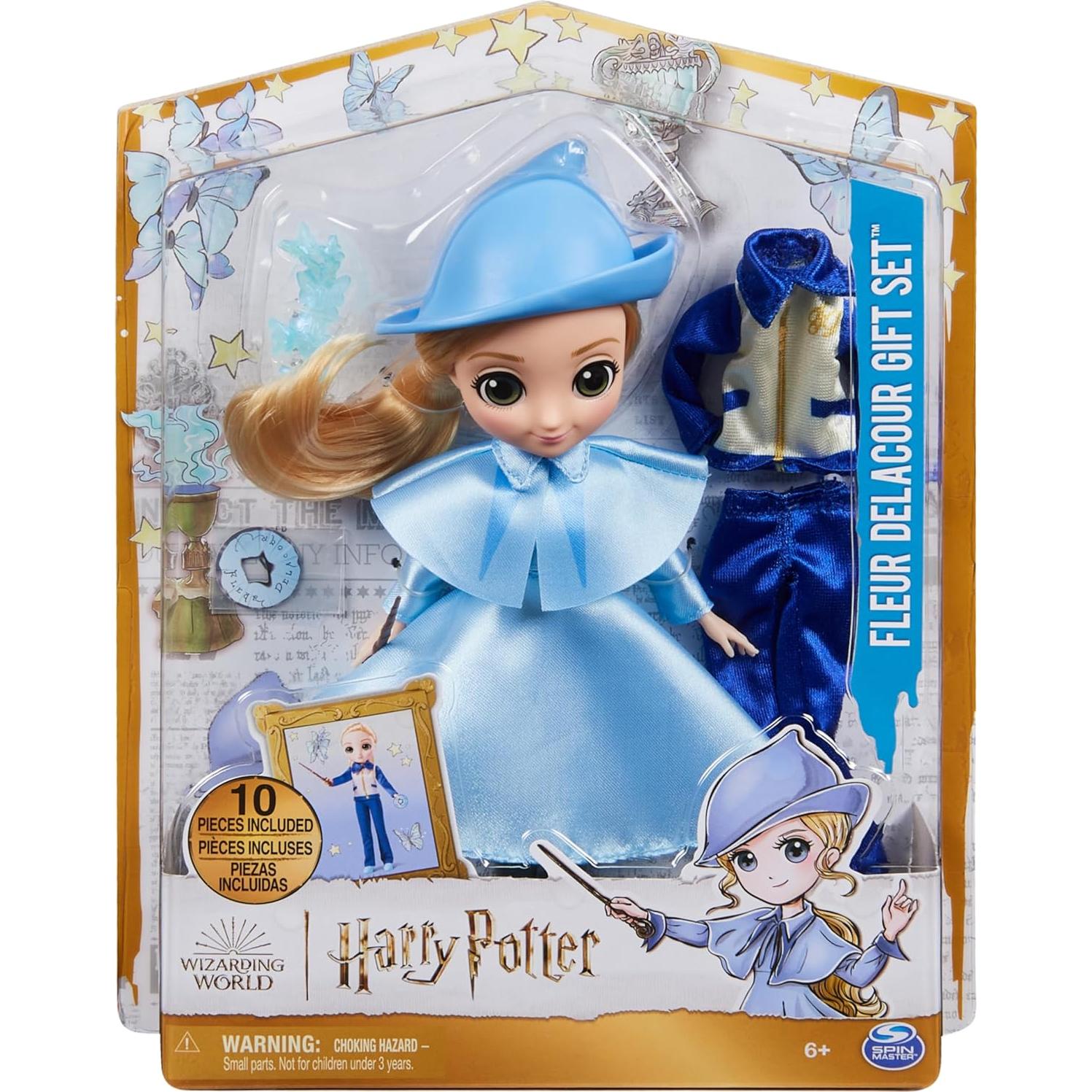 Muñeca Fleur Delacour 20 cm Spin Master con 2 Atuendos y 8 Accesorios