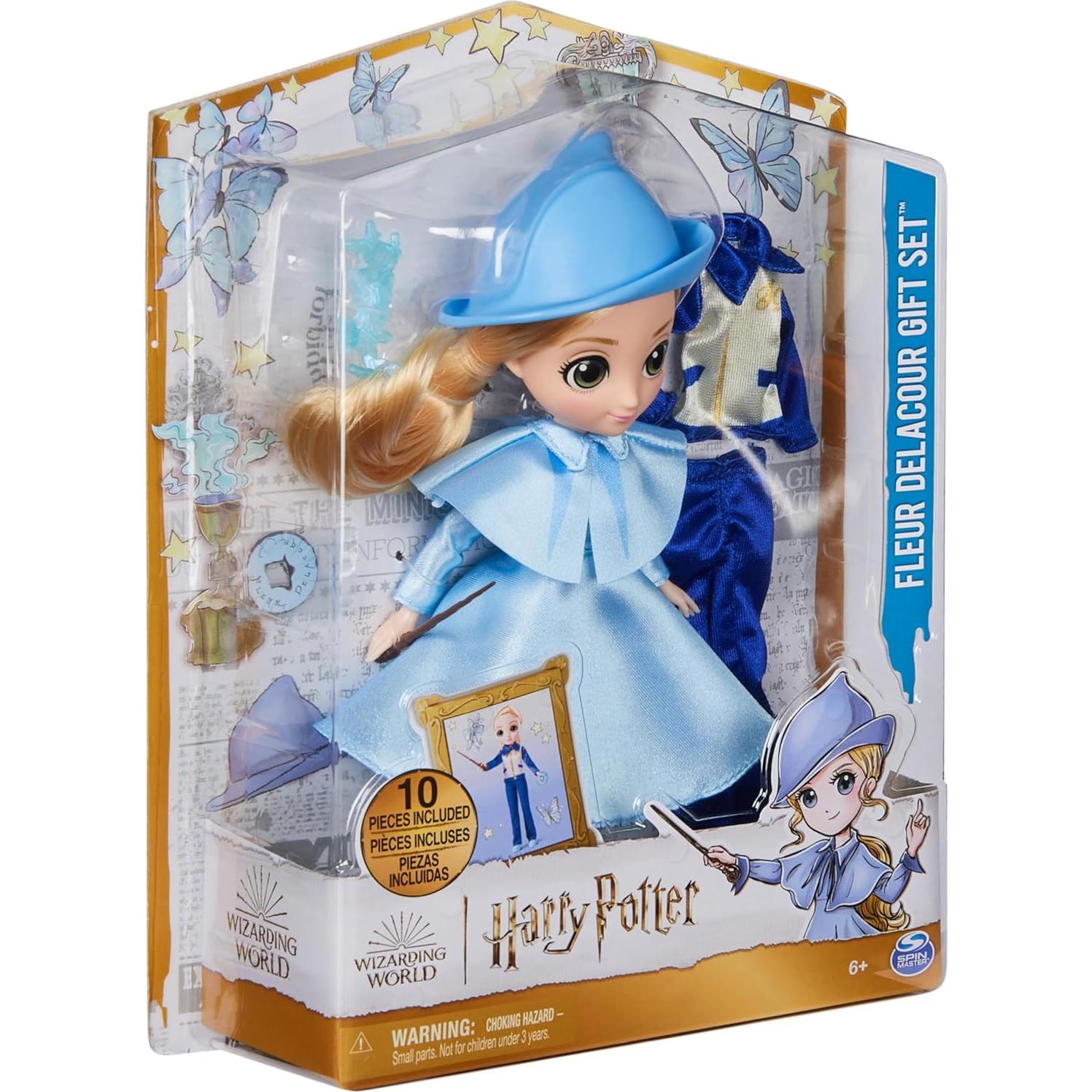 Muñeca Fleur Delacour 20 cm Spin Master con 2 Atuendos y 8 Accesorios