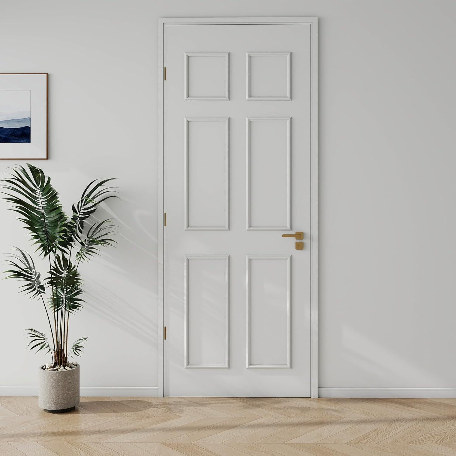 Kit de Molduras Autoadhesivas para Puertas Colingmill 24 Piezas