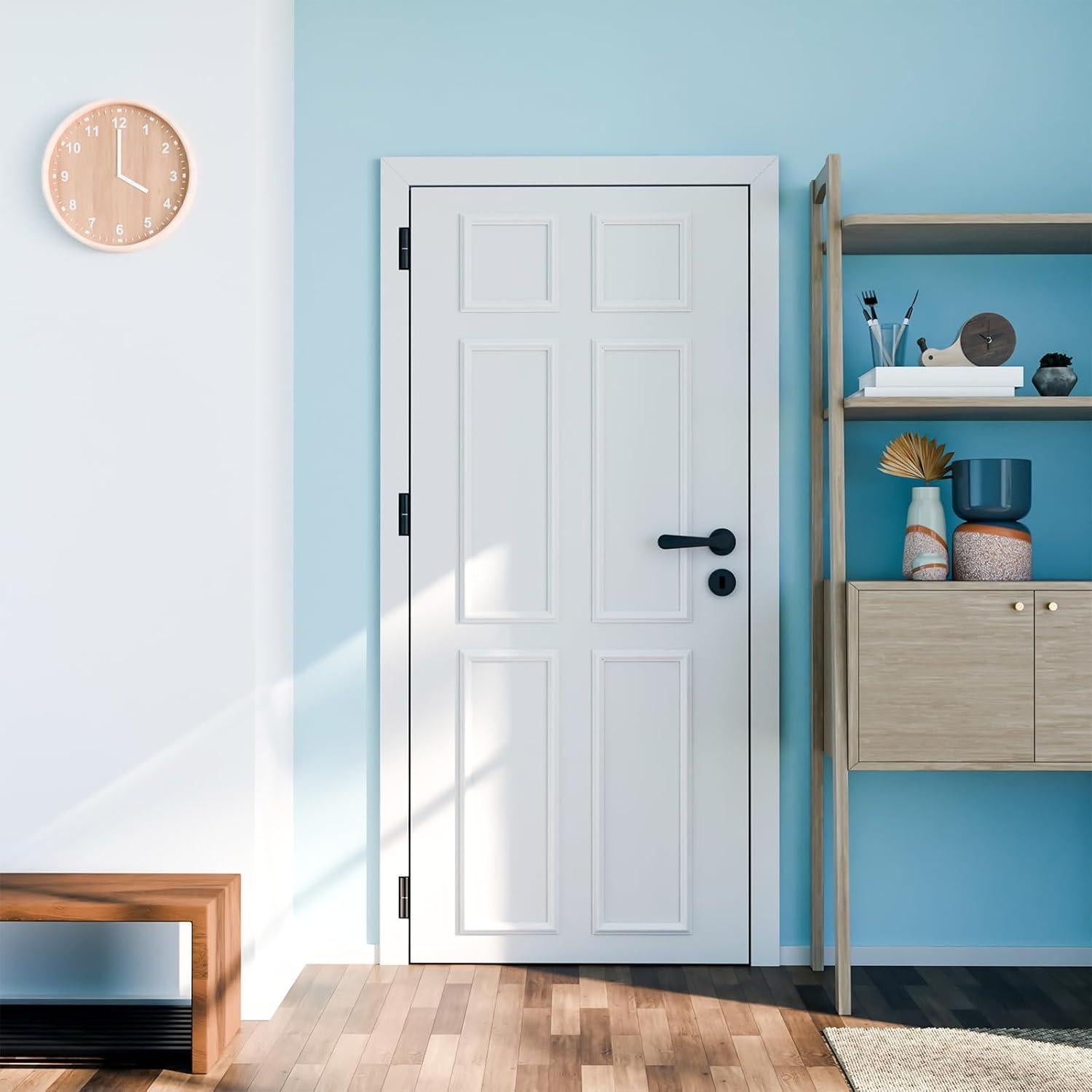 Kit de Molduras Autoadhesivas para Puertas Colingmill 24 Piezas