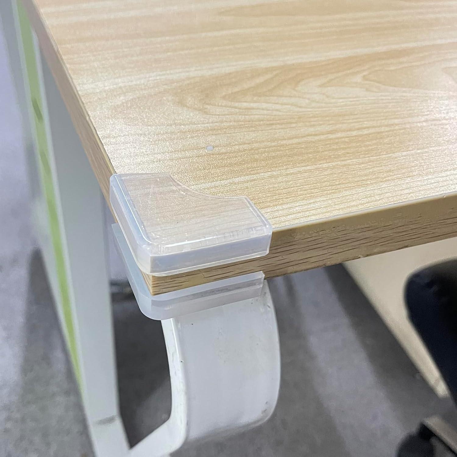 Protectores de Esquinas de Silicona Transparente Angloria - 4 Piezas