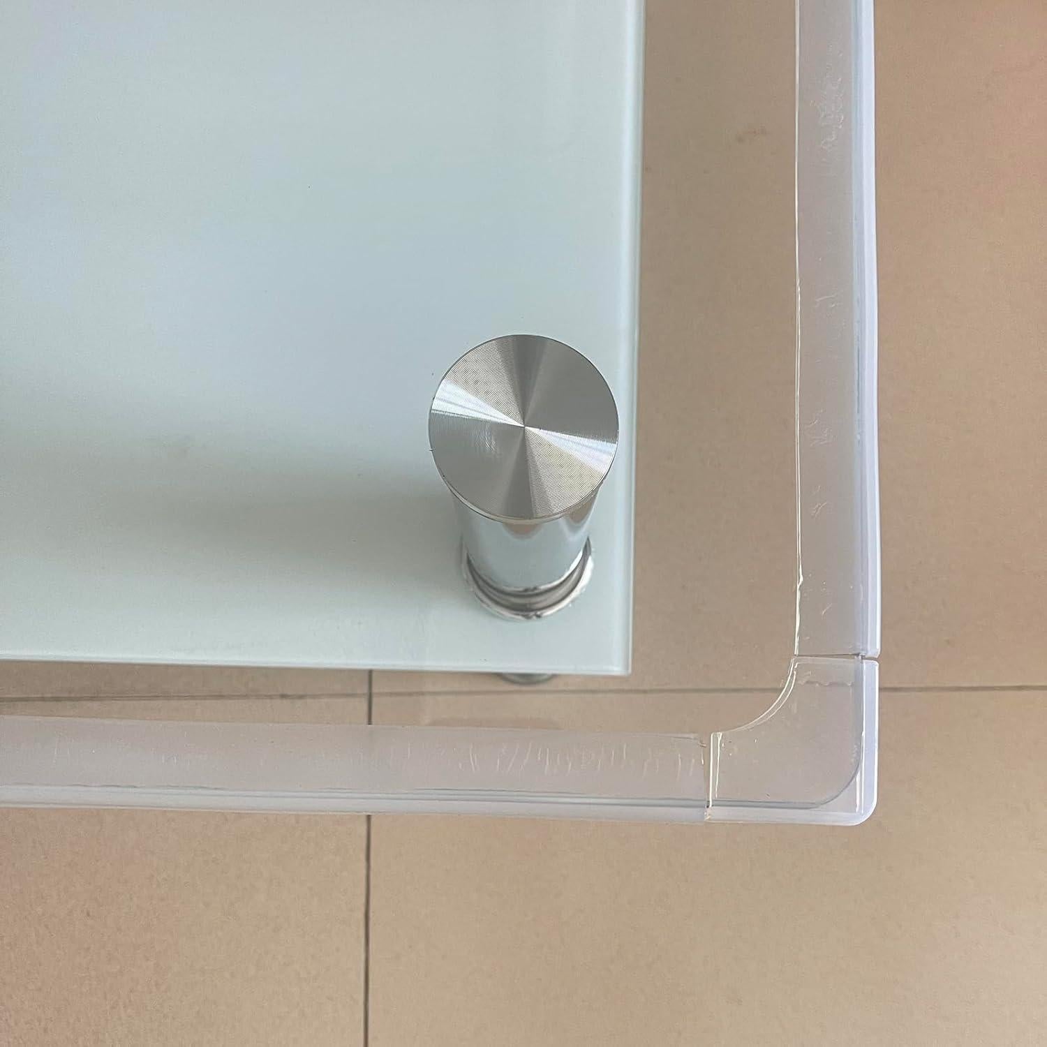 Protectores de Esquinas de Silicona Transparente Angloria - 4 Piezas