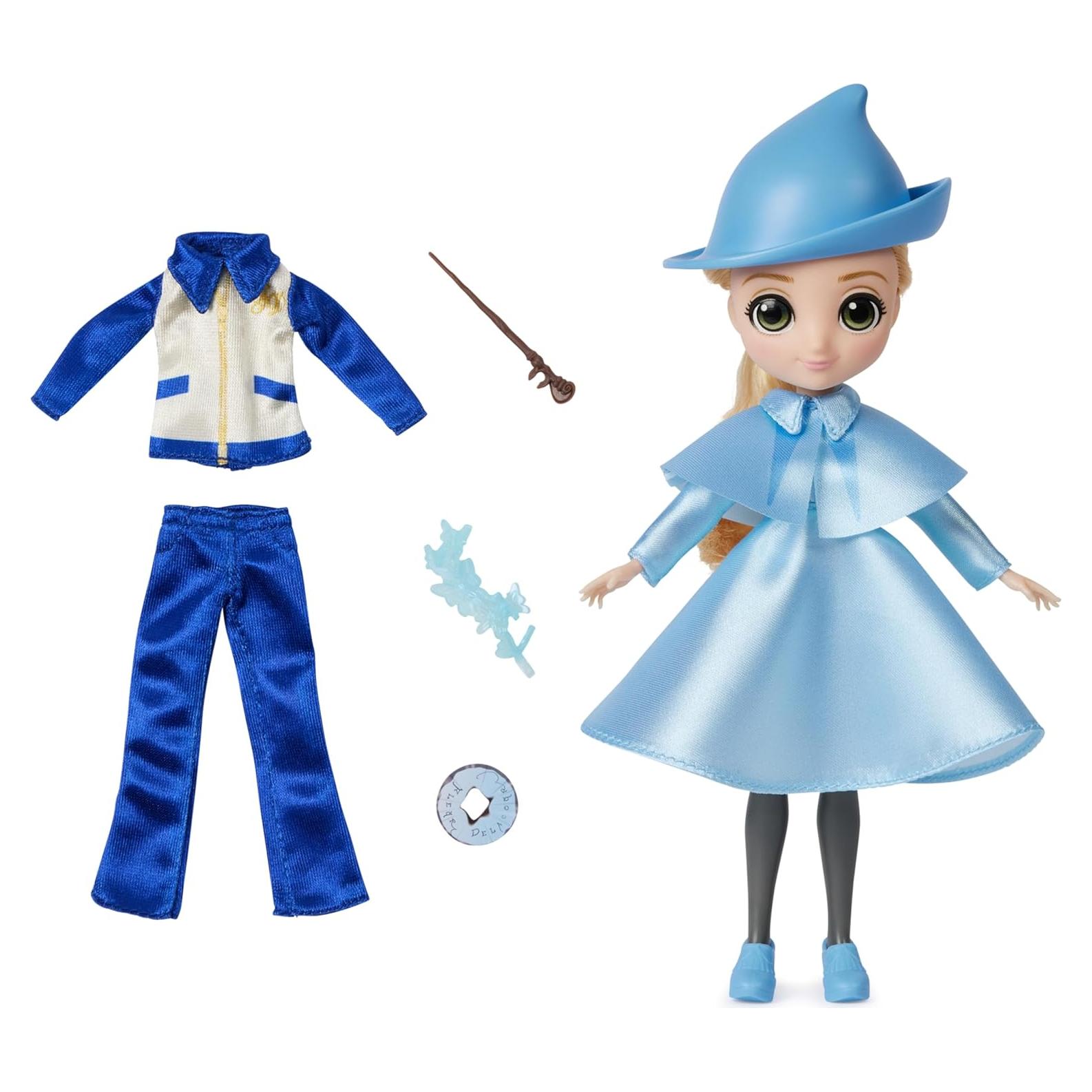 Muñeca Fleur Delacour Spin Master 20 cm 2 Atuendos y 8 Accesorios