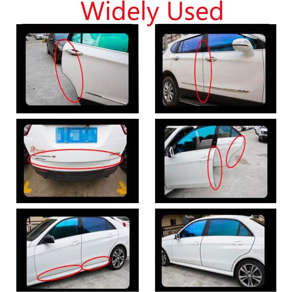 Protector de Goma en U ESUPPORT 5M para Puertas de Coche