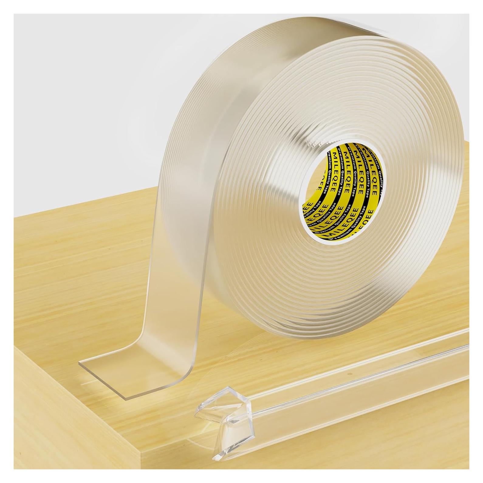 Cinta Protectora de Bordes MILEQEE 2cm x 5m Transparente