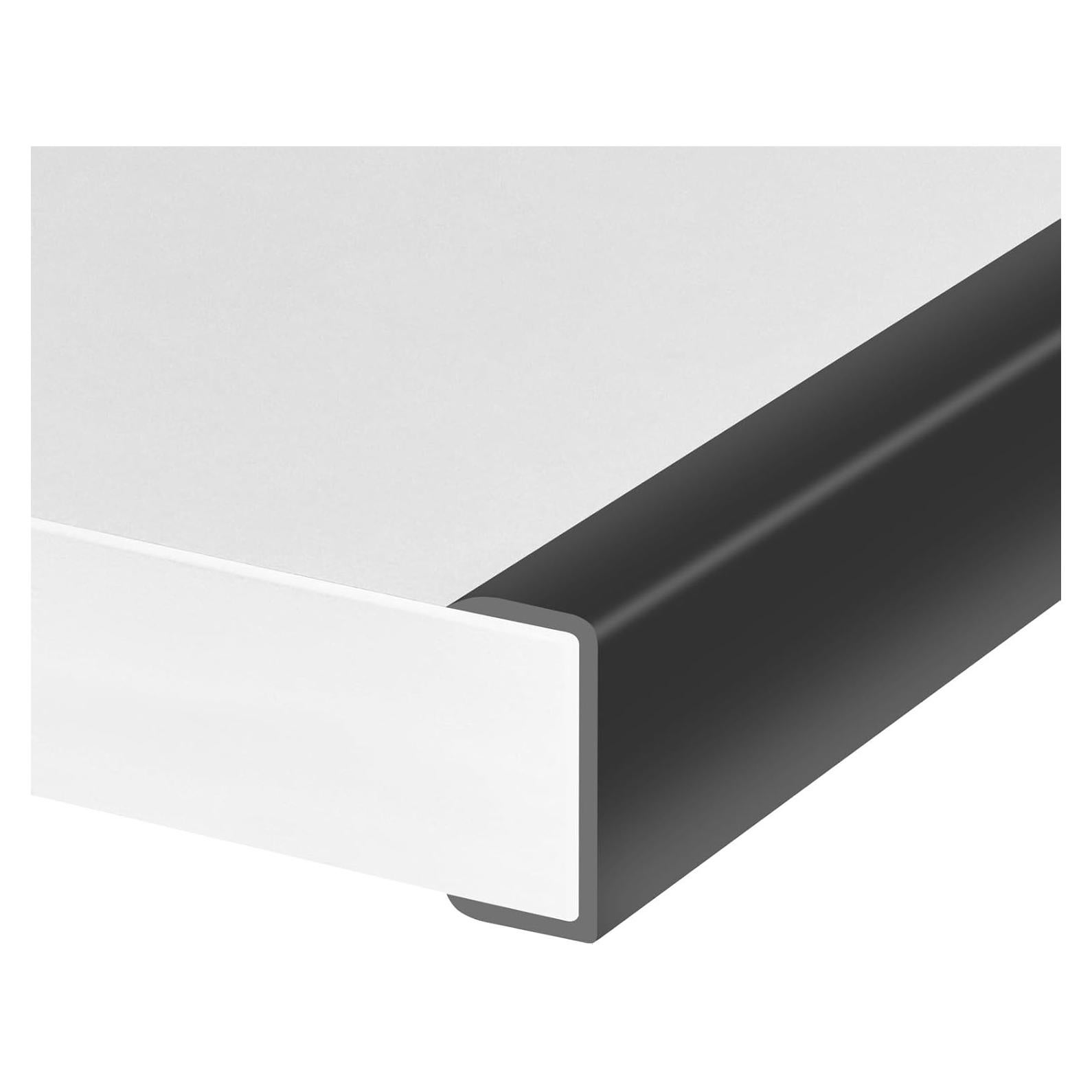 Protector de Bisel de Goma Protalwell 1.5" (38mm) 10Ft Negro