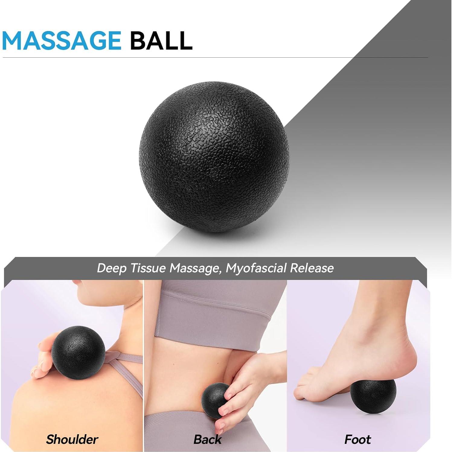 Juego de Rodillos de Espuma Zmarthumb 5 en 1 para Masaje Muscular