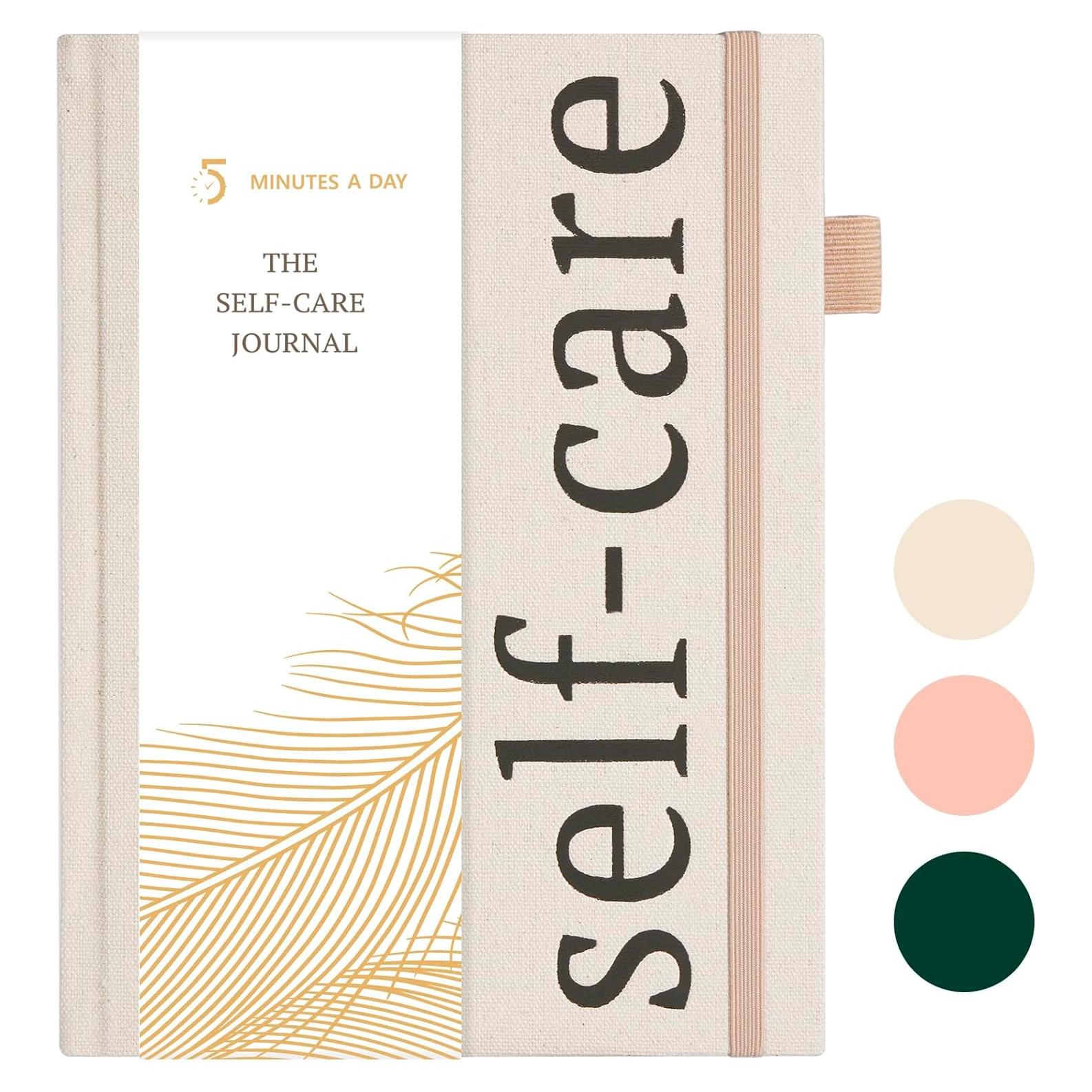 Diario de Autocuidado 5 Minutos al Día A5 Beige - 91 Días
