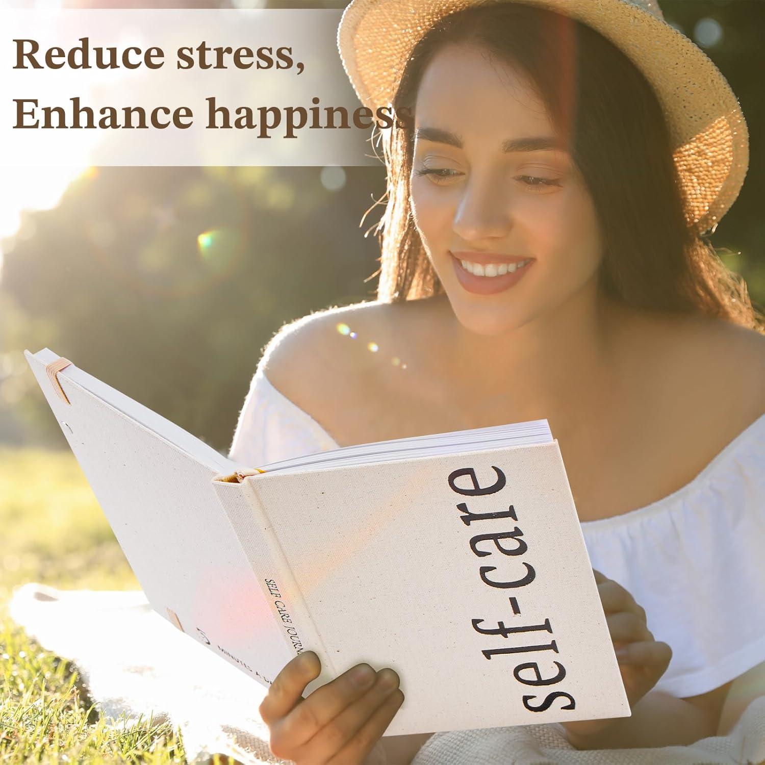 Diario de Autocuidado 5 Minutos al Día A5 Beige - 91 Días