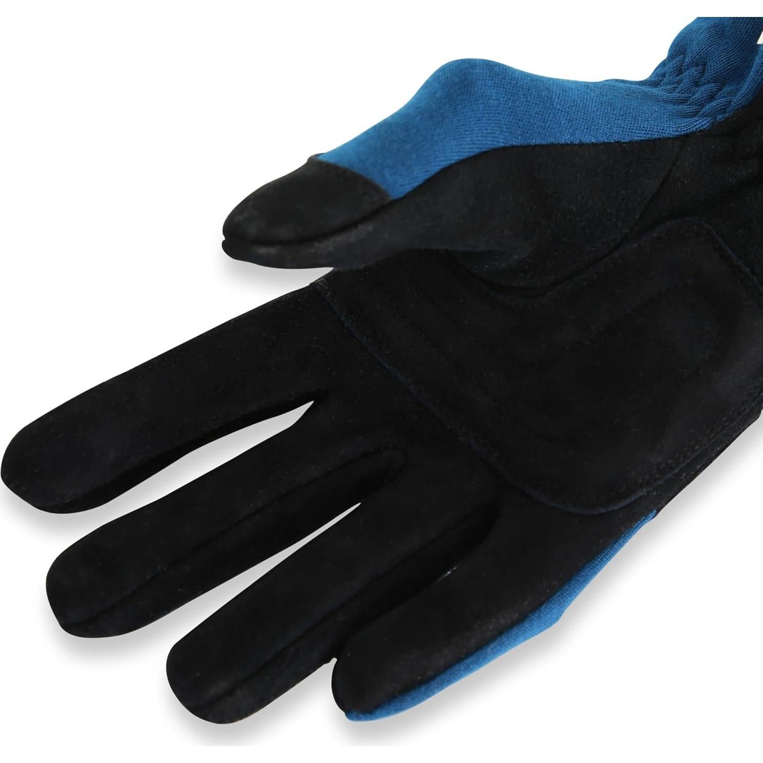 Guantes de Conducción RaceQuip 355 SFI 3.3/5 - Azul - Pequeño