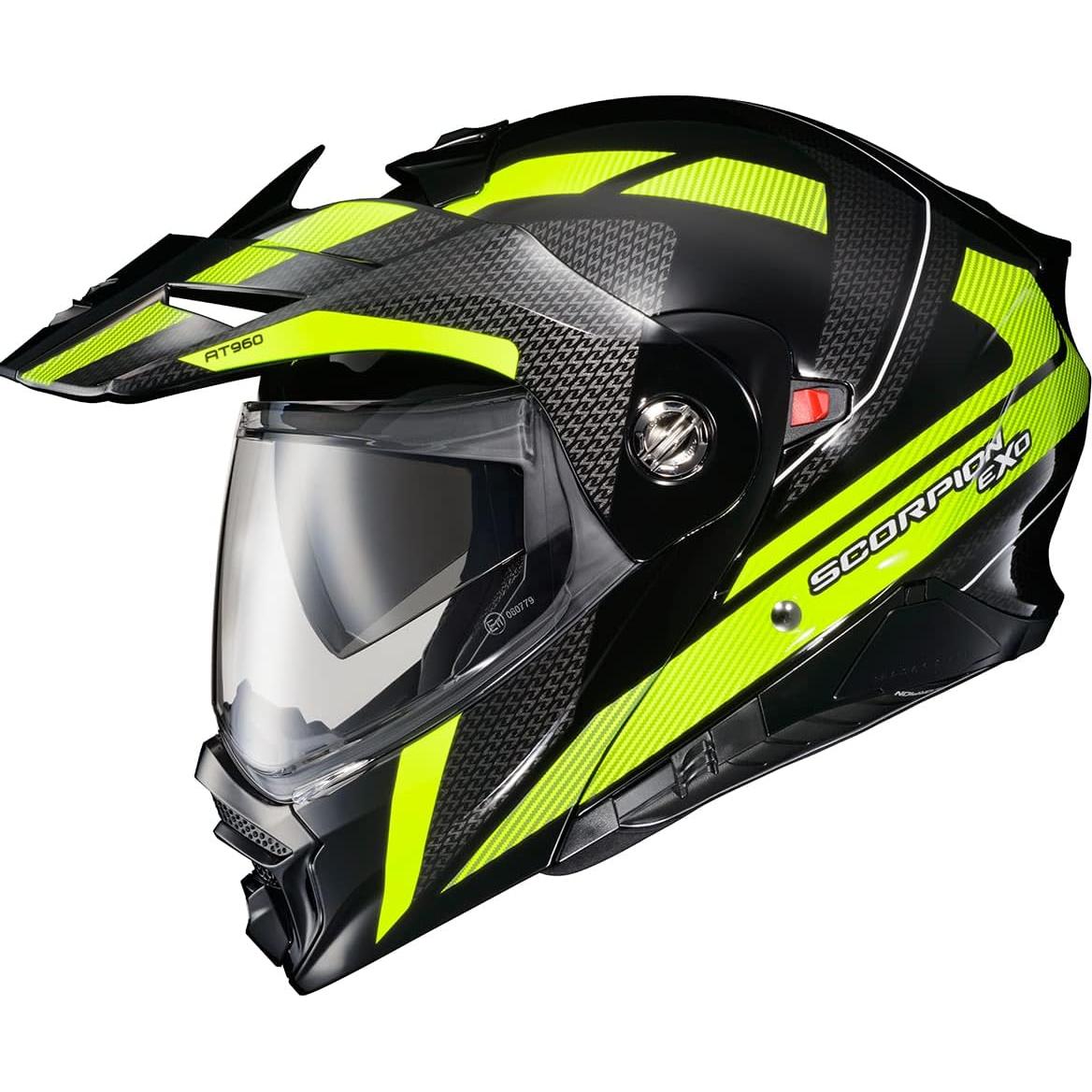 Casco Modular ScorpionEXO AT960 Aventura X-Large Hi-Vis