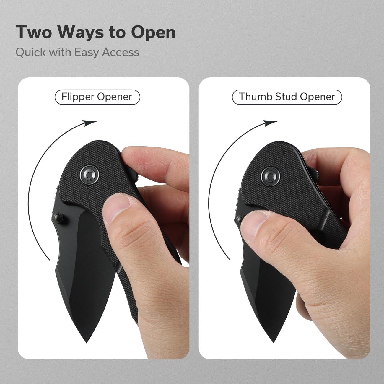 Cuchillo Plegable CIVIVI Gordo C22018C-1 Hoja D2 6.37 cm