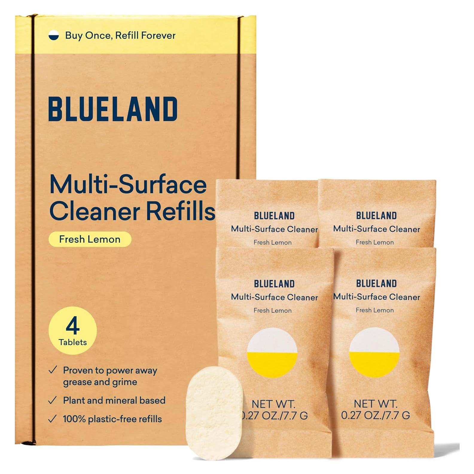 Limpiador Multi-superficie Ecológico BLUELAND 4 Recargas 710ml