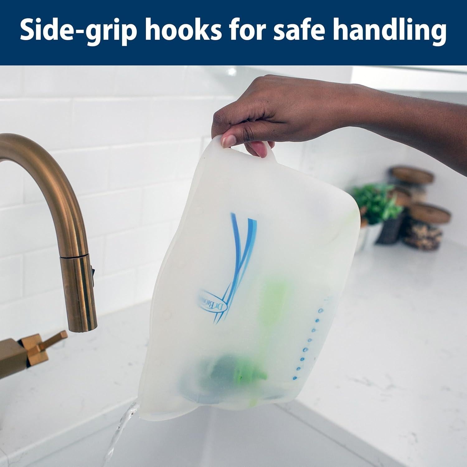 Bolsa Esterilizadora de Silicona Dr. Brown + 2 Botellas 250 mL