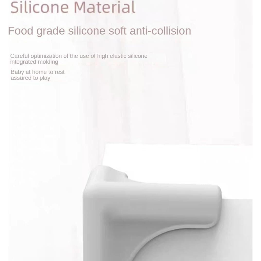 Protectores de Esquinas de Silicona HAILANA - Juego de 4 Unidades