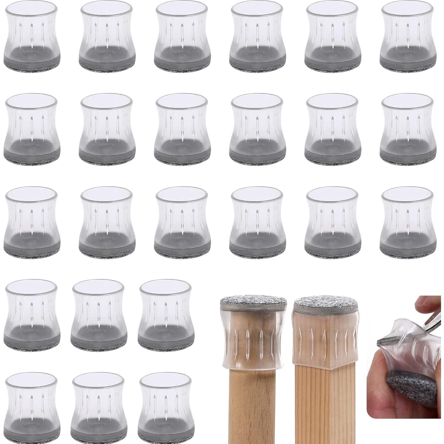 Protectores de Suelo para Patas de Sillas Furnigear 24 Unidades