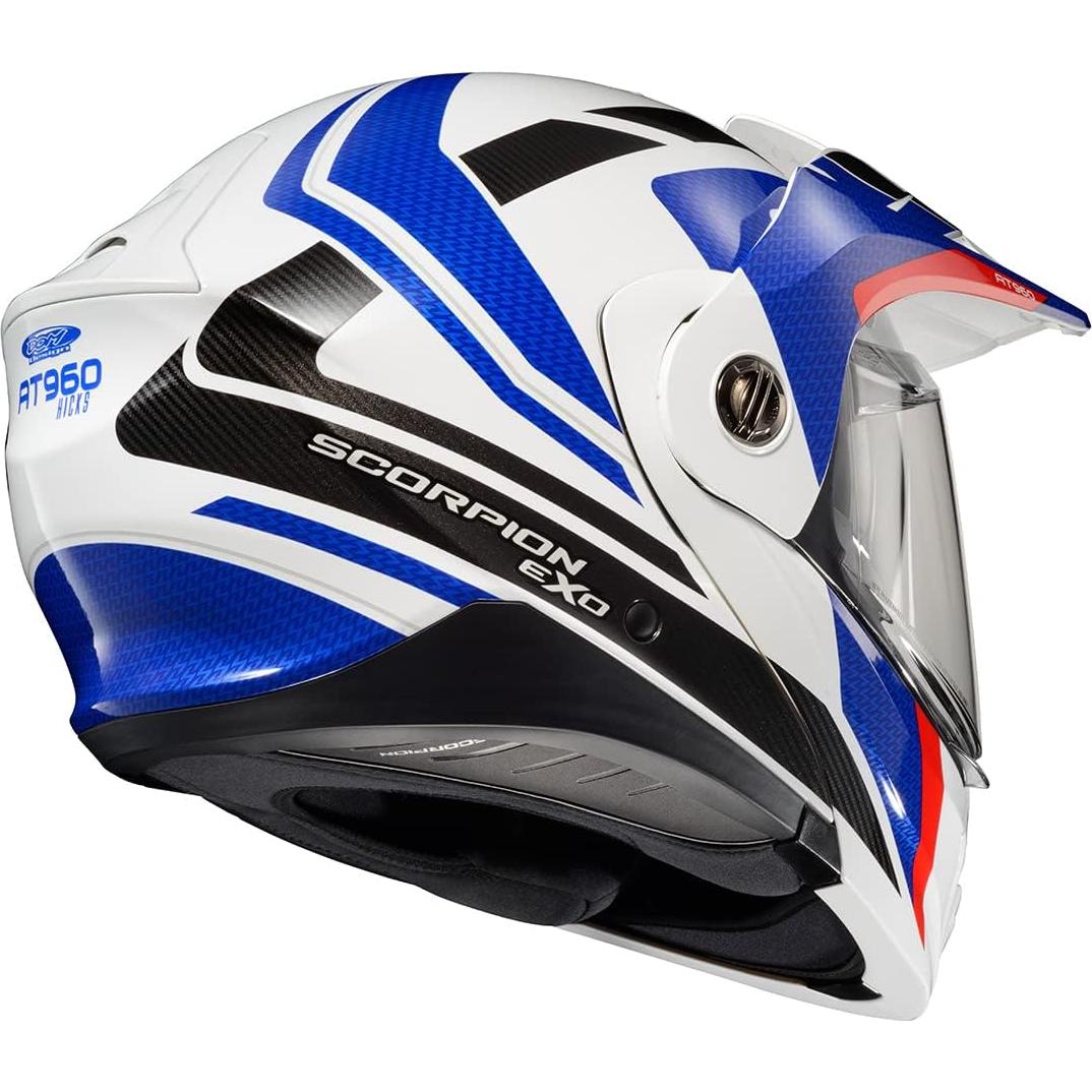 Casco Modular ScorpionEXO AT960 Aventura XX-Large Azul
