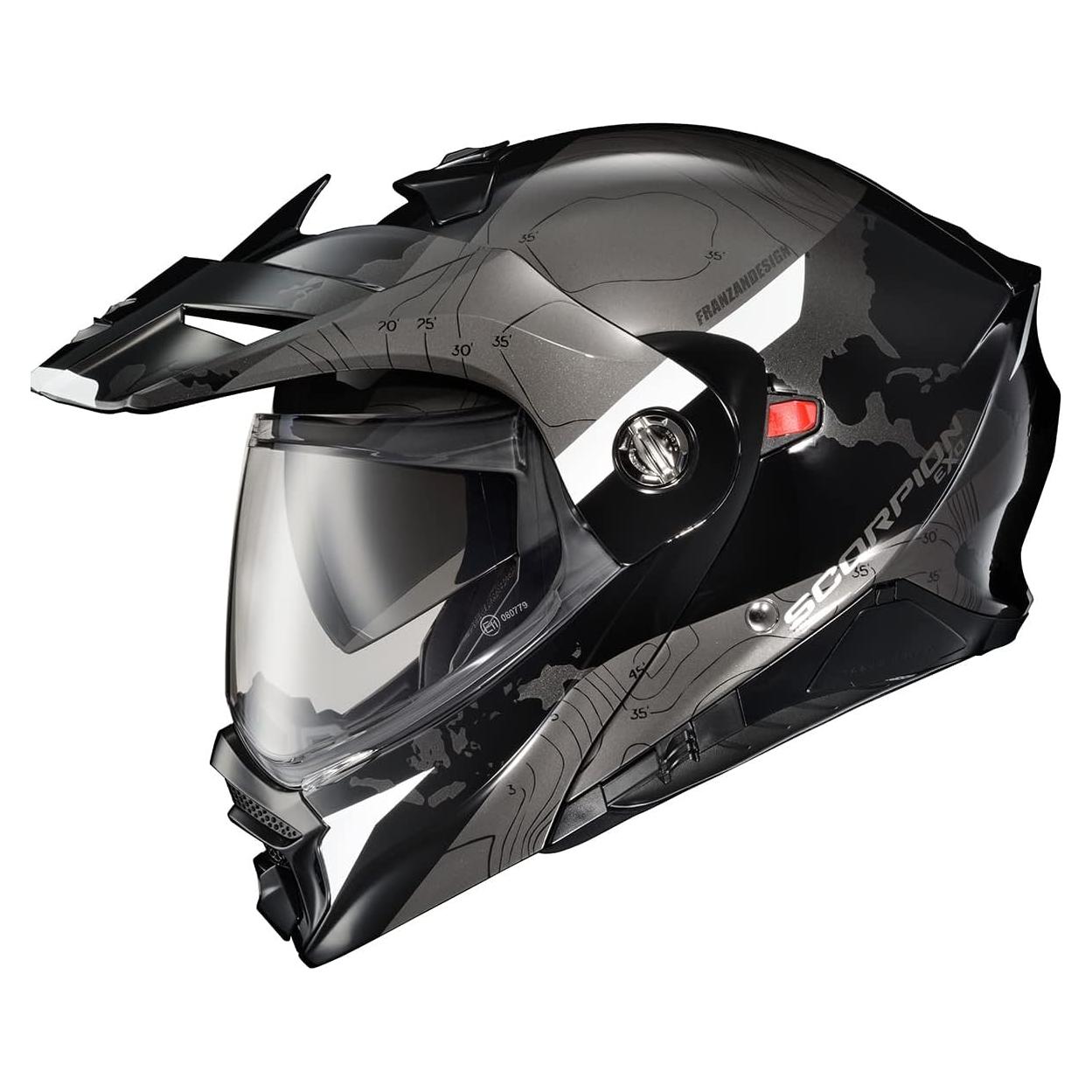 Casco Modular ScorpionEXO AT960 Aventura Adulto Blanco