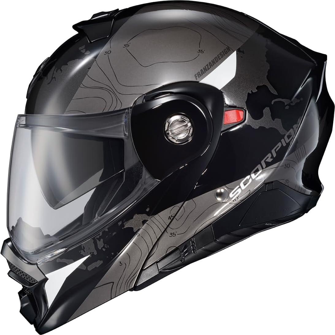 Casco Modular ScorpionEXO AT960 Aventura Adulto Blanco